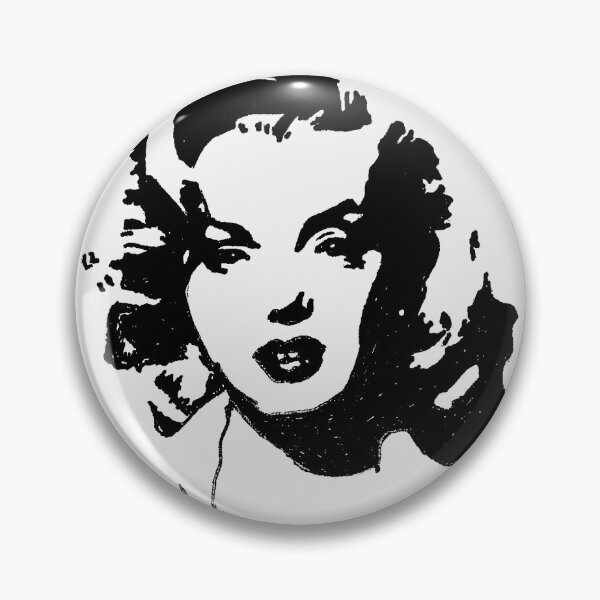 Item preview, Norma Jeane Black And White  designed and sold by Chad's Fresh Art.