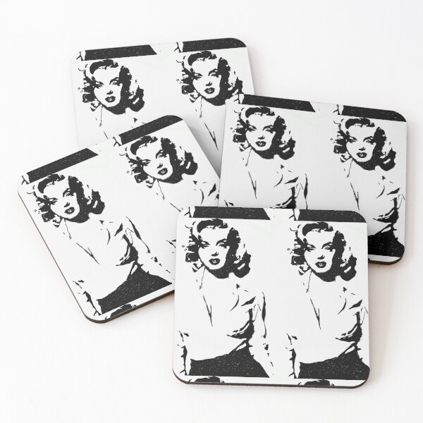 Item preview, Norma Jeane Black And White  designed and sold by Chad's Fresh Art.