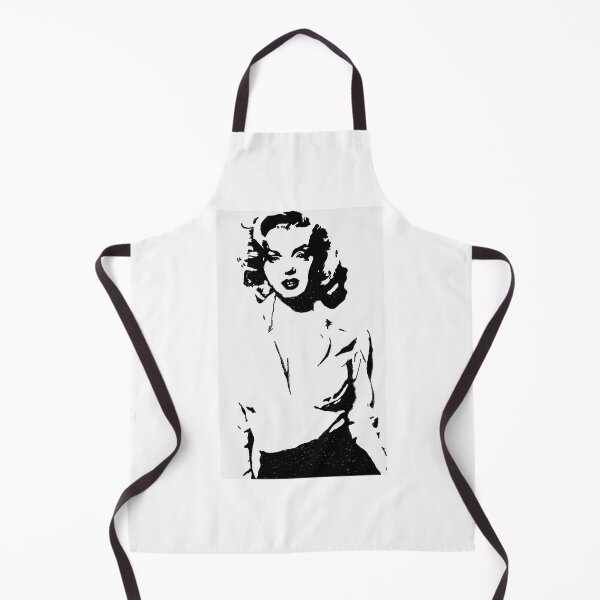 Item preview, Norma Jeane Black And White designed and sold by Chad's Fresh Art.