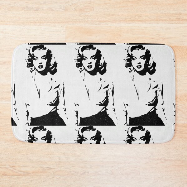 Item preview, Norma Jeane Black And White  designed and sold by Chad's Fresh Art.