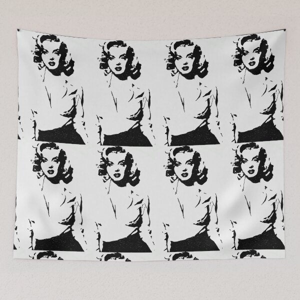 Item preview, Norma Jeane Black And White  designed and sold by Chad's Fresh Art.