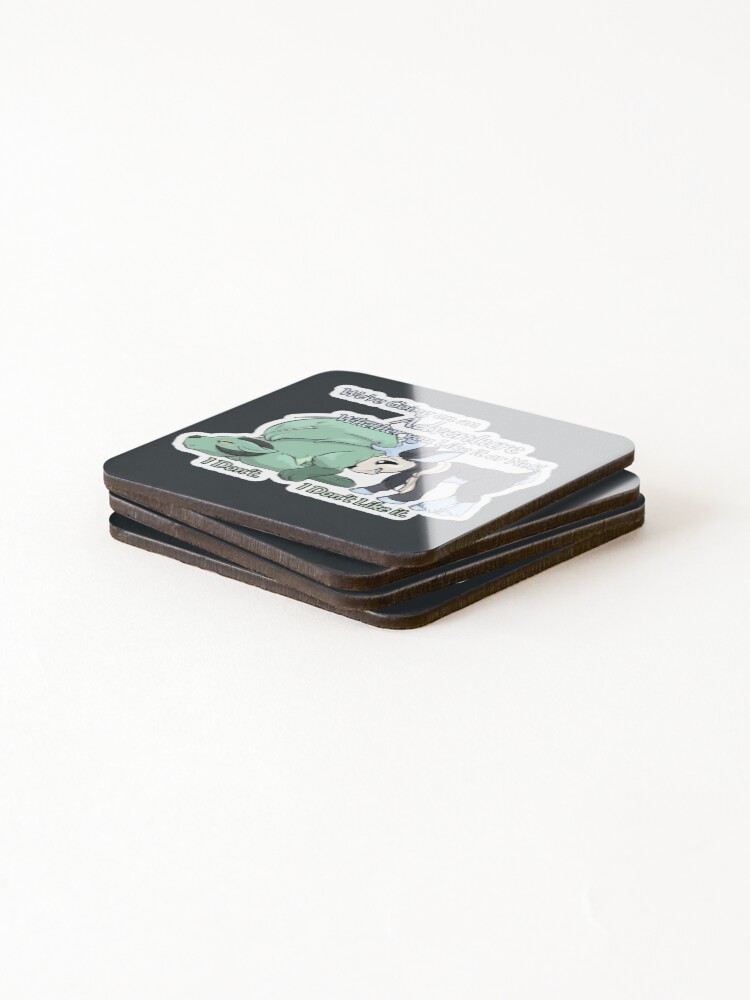 Thumbnail 4 of 5, Coasters (Set of 4), Adventure designed and sold by RaeveofBladez.