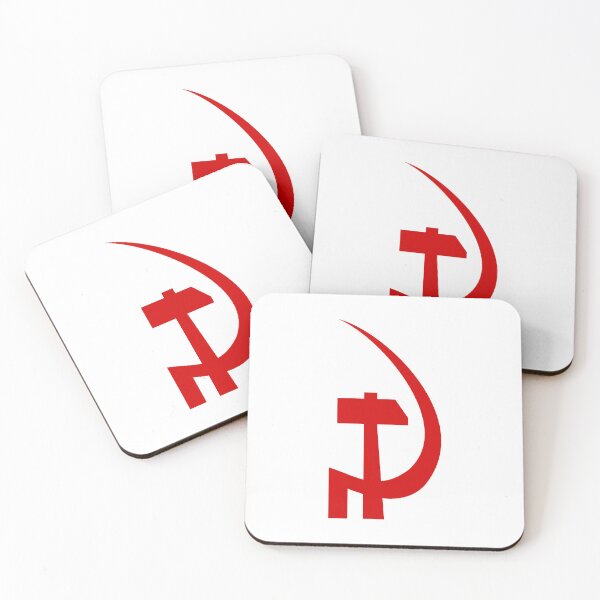 Item preview, Vintage Red Hammer & Sickle Poster | Proletarian Symbol Art Print - Marxist Revolution Wall Decor, Socialist Study Group Supplies & Historical Movement Stickers designed and sold by RevolutionToday.