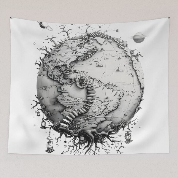 Item preview, The Atlas Rooted: Stairs of Time and Stars designed and sold by ALVISION-CREATE.