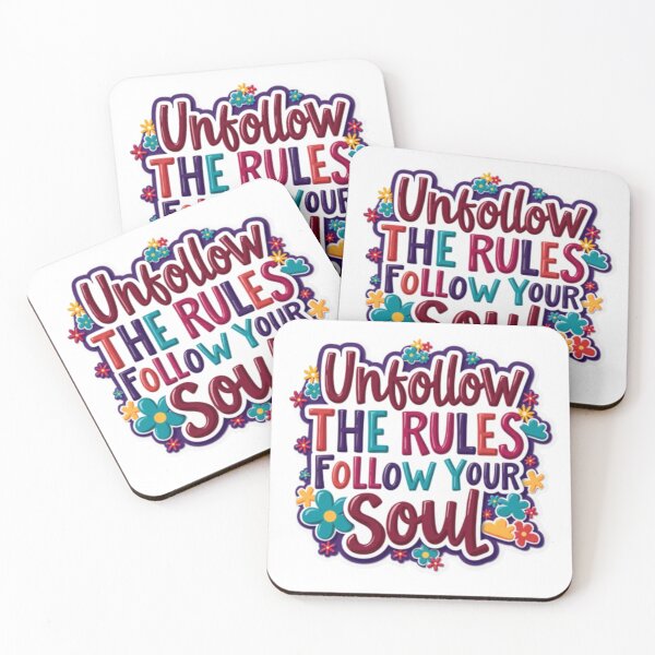 Item preview, Unfollow the rules. Follow your soul designed and sold by HOUCHCREATOR.
