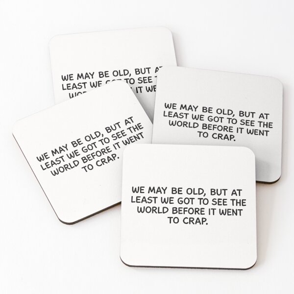 Item preview, World Went To Crap; designed and sold by StickerApe.