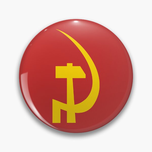 Item preview, Vintage Yellow Hammer & Sickle Poster | Proletarian Symbol Art Print - Marxist Revolution Wall Decor, Socialist Study Group Supplies & Historical Movement Stickers designed and sold by RevolutionToday.