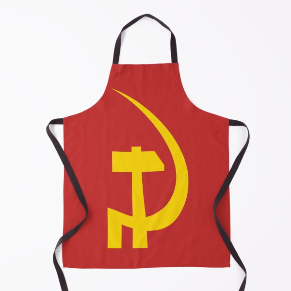 Item preview, Vintage Yellow Hammer & Sickle Poster | Proletarian Symbol Art Print - Marxist Revolution Wall Decor, Socialist Study Group Supplies & Historical Movement Stickers designed and sold by RevolutionToday.