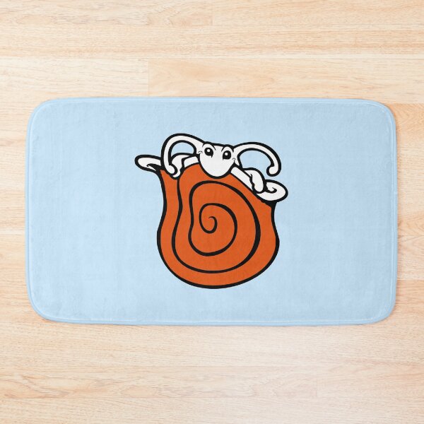 Item preview, Snail Hides Shell Home Little Slug Cute Comic designed and sold by shirt-o-mat.