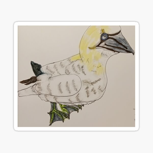 Item preview, Markers Gannet from Bemptom Cliffs designed and sold by Swirling_UniverseShop.
