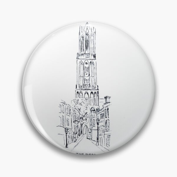 Item preview, Utrecht tower  designed and sold by VikaArt.