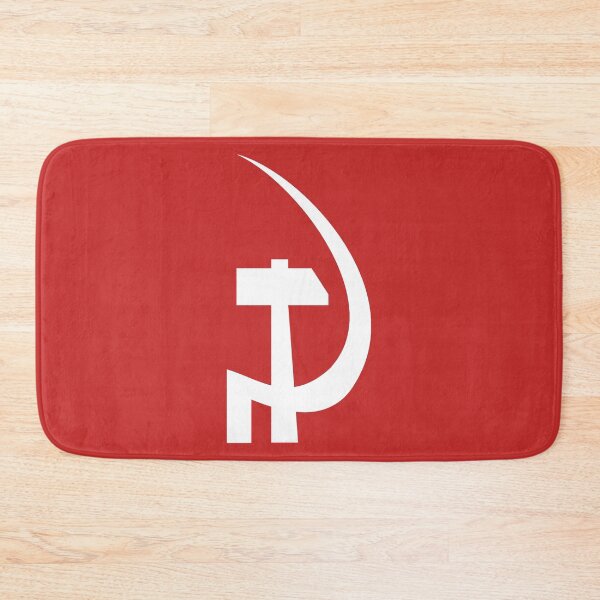 Item preview, Vintage White Hammer & Sickle Poster | Proletarian Symbol Art Print - Marxist Revolution Wall Decor, Socialist Study Group Supplies & Historical Movement Stickers designed and sold by RevolutionToday.