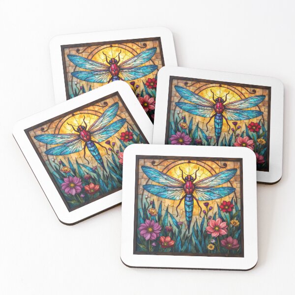 Item preview, Beautiful stained glass looking dragonfly designed and sold by Christies  Creations.