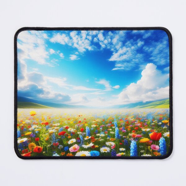 Item preview, Summer Meadow in Full Bloom – Wildflowers Everywhere designed and sold by EmeraldeaDesign.