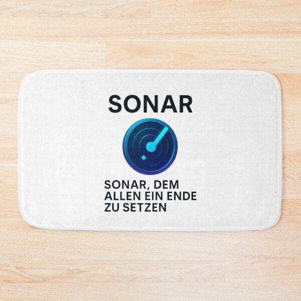 Artikelvorschau, Sonar – Dem Allen ein Ende zu setzen entworfen und verkauft von KiGoetterSchmde.