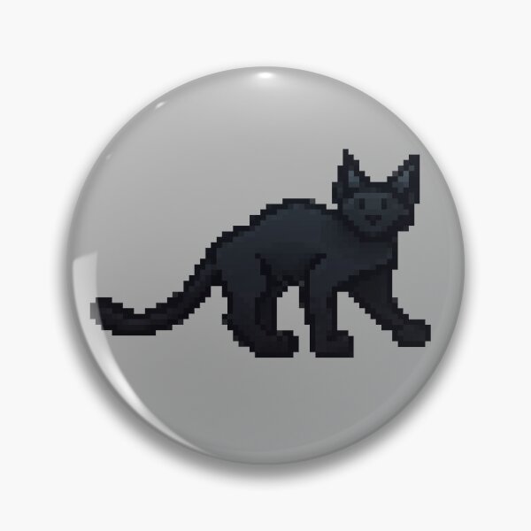 Item preview, Warrior Cats: Ebonyclaw Pixel Art designed and sold by Frankly-Silly.
