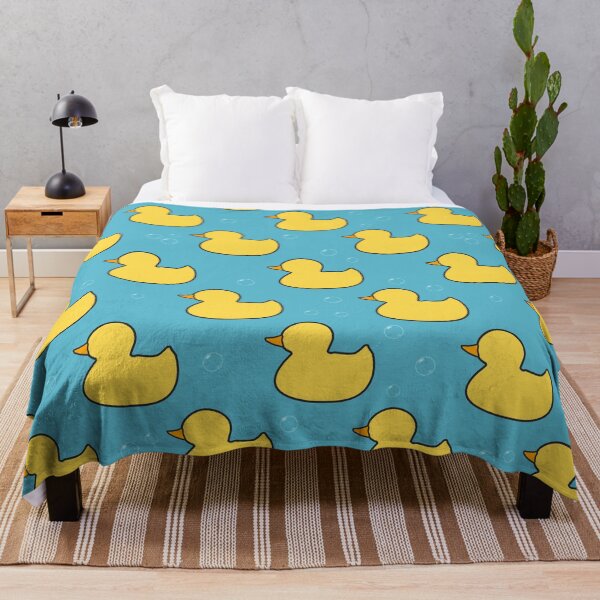 Item preview, Yellow Rubber Duckies with Bubbles Pattern designed and sold by MoePark.