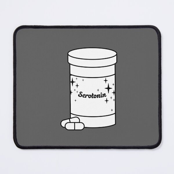 Item preview, Serotonin In A Bottle - Black and White designed and sold by sillyjess.