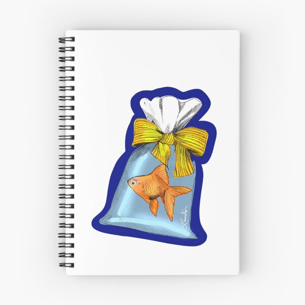 Item preview, Fish in a bag designed and sold by lauriloart.