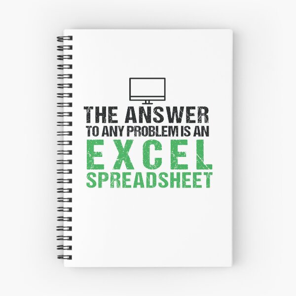 Item preview, The Answer To Any Problem Is an Excel Spreadsheet designed and sold by SakuraPxl.