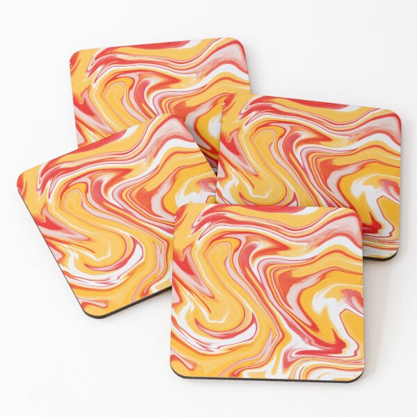 Item preview, Dancing Flames Intense Red and Orange Swirls designed and sold by DicenCute.