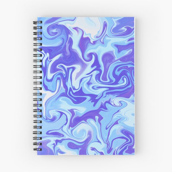 Item preview, Oceanic Allure Blue and Purple Dance of Agate designed and sold by DicenCute.