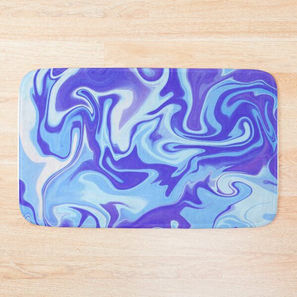 Item preview, Oceanic Allure Blue and Purple Dance of Agate designed and sold by DicenCute.