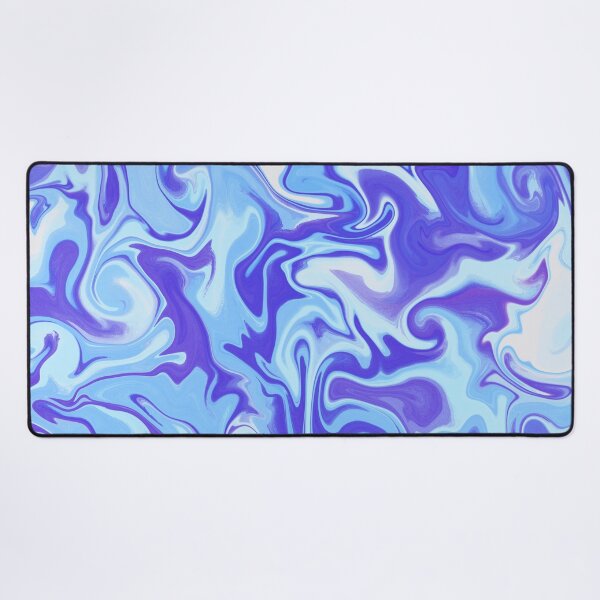 Item preview, Oceanic Allure Blue and Purple Dance of Agate designed and sold by DicenCute.