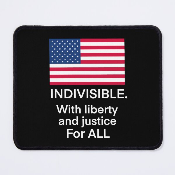 Item preview, Indivisible with liberty and justice for all designed and sold by MarySchwindt.