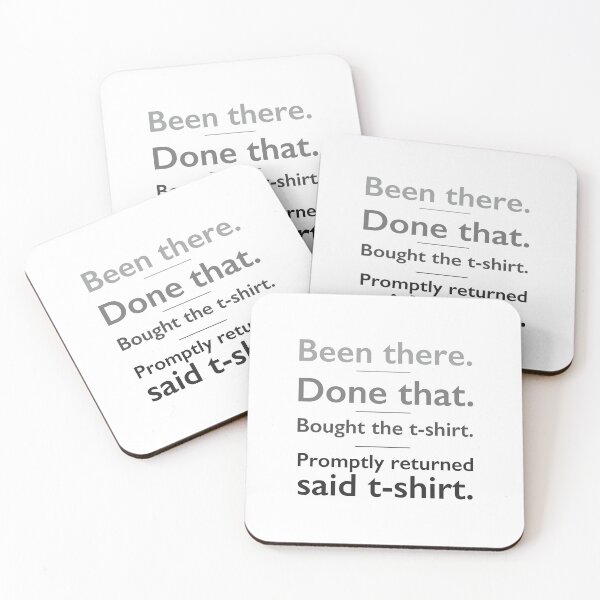 Item preview, Been There. Done That. designed and sold by Fifteenfps.