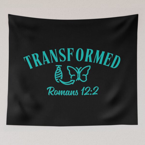 Item preview, Transformed - Romans 12:2 - Bible Verse designed and sold by MoriaStore.