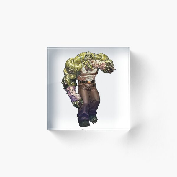 Killer Croc - Arkham Asylum Character Bio Acrylic Block