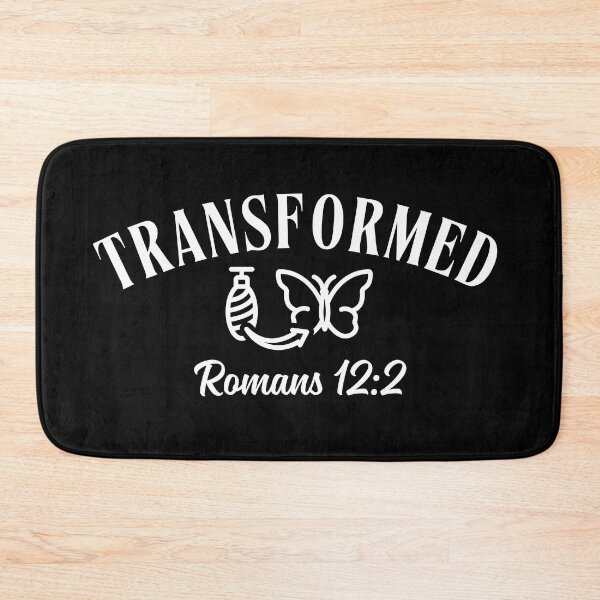Item preview, Transformed by God - Christian Quotes designed and sold by MoriaStore.