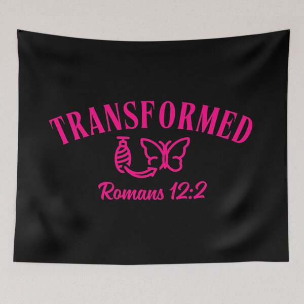 Item preview, Transformed by God - Faith Quotes designed and sold by MoriaStore.