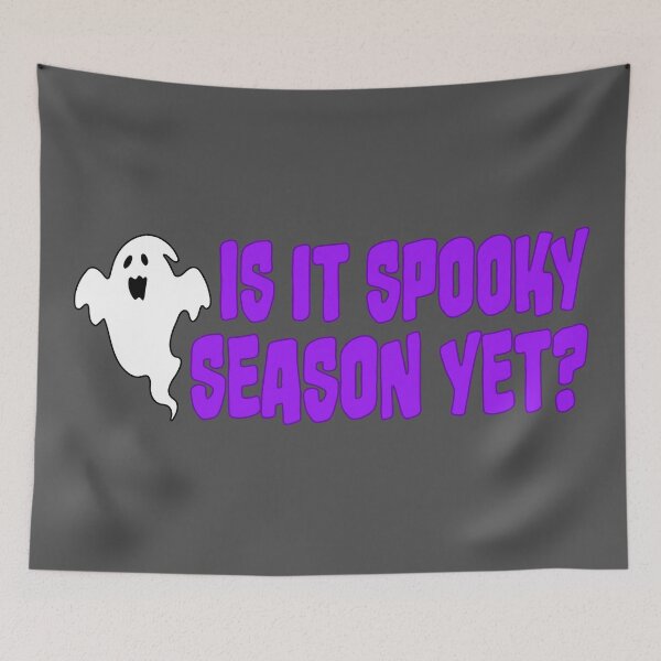 Item preview, Is It Spooky Season Yet? V2 - Purple designed and sold by sillyjess.