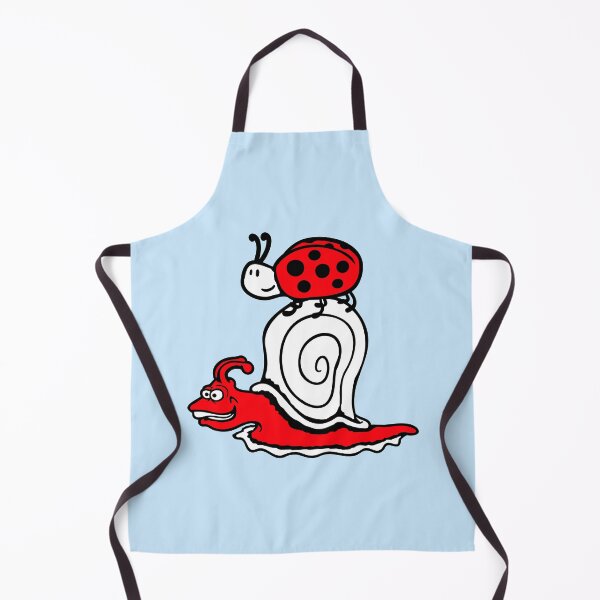 Item preview, 2 Friends fast Snail Beetle Ladybug Ladybird Bug on top designed and sold by shirt-o-mat.