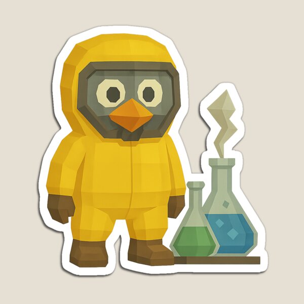 Item preview, Breaking Bad Penguin - Low Polygon Style designed and sold by LowPolyHub.