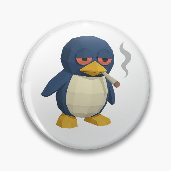 Item preview, Dazed Penguin - Low Polygon Style designed and sold by LowPolyHub.