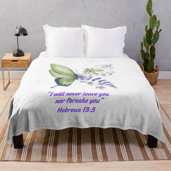 Item preview, Butterfly design "I Will Never Leave You or Forsake You" designed and sold by Christies  Creations.