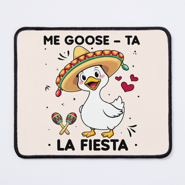 Item preview, Me Goose - ta La Fiesta | Funny Party-Loving Goose designed and sold by PearlMoonGrapes.