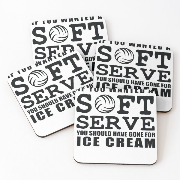 Item preview, If You Wanted A Soft Serve You Should Have Gone For Ice Cream Volleyball designed and sold by SakuraPxl.
