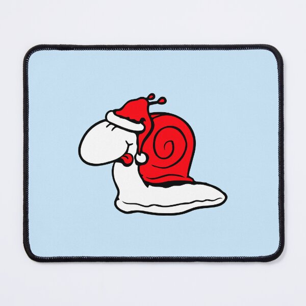 Item preview, Snail Santa Claus Christmas Hat Happy Celebration Funny designed and sold by shirt-o-mat.