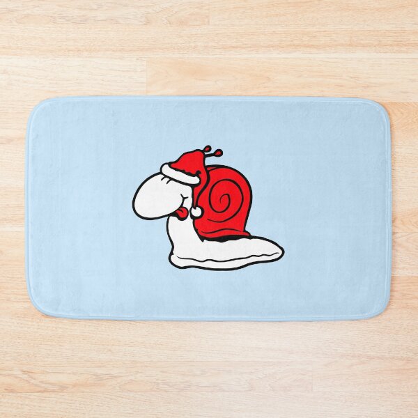 Item preview, Snail Santa Claus Christmas Hat Happy Celebration Funny designed and sold by shirt-o-mat.