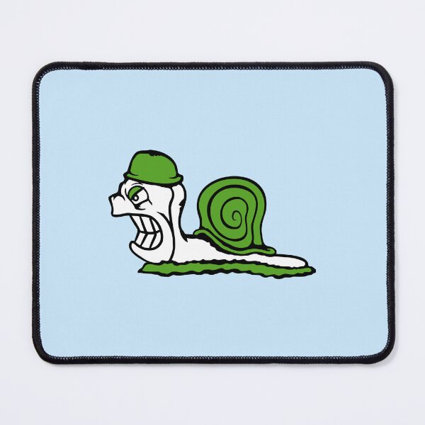 Item preview, Snail Soldier Warrior Fighter Helmet General Angry Funny designed and sold by shirt-o-mat.