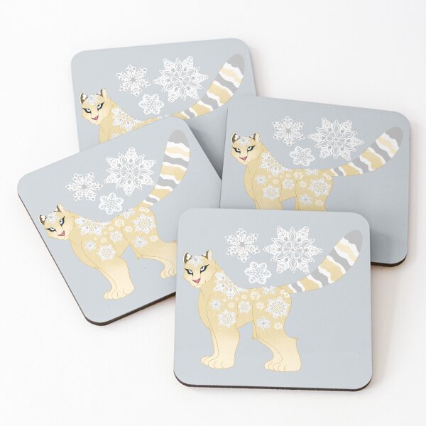 Item preview, Sugar Cookie Snow Leopard designed and sold by joysqueezed-out.