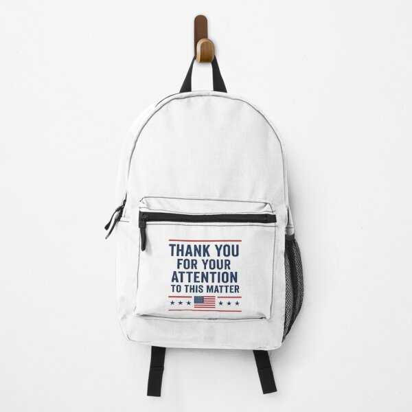 Item preview, Thank You For Your Attention To This Matter, American Flag, Political Humor, Vintage Design, USA Flag designed and sold by Orvista.