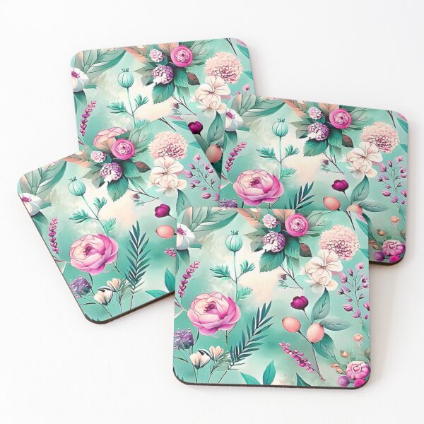 Item preview, Watercolor Floral Pattern Leggings,Elegant Floral,Leggings Pattern Flowers, designed and sold by seritik.