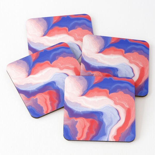 Item preview,  Dynamic Joy Red White And Blue Swirl designed and sold by DicenCute.