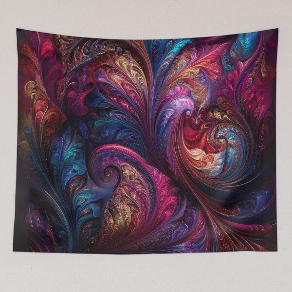 Item preview, Ornate Swirling Pattern Inspired by Ancient Fabrics designed and sold by bAIryBarn.
