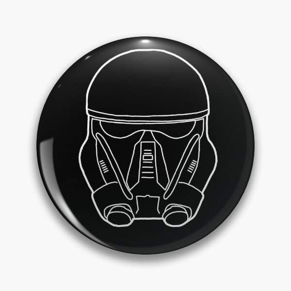Item preview, Death Trooper White Print designed and sold by JurgenRichard.